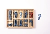 Image sur Montessori - Lettres mobiles cursives en bois