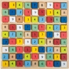 Image sur Sudoku multicolore "Educate"