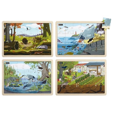 Image de Le monde du vivant - Puzzles bois