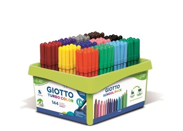 Image de Classpack de 144 marqueurs Giotto Turbo Color