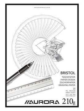 Image de Bloc bristol blanc 21/29