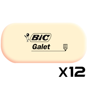 Image de Gomme Bic Galet, les 12