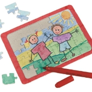 Image de Puzzle blanc à décorer