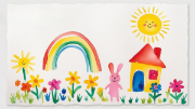 Image de Aquarelle 12 godets + 1 pinceau