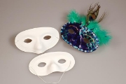 Image de Masques loups plastique, les 12