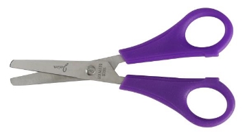Agrandir l'image de Ciseaux bouts ronds pour gaucher 13 cm Image de Ciseaux bouts ronds pour gaucher 13 cm