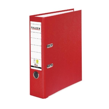 Agrandir l'image de Classeur plastifié à levier 8 cm rouge Image de Classeur plastifié à levier 8 cm rouge