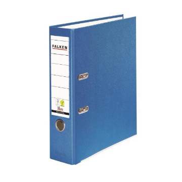 Agrandir l'image de Classeur plastifié à levier 8 cm bleu Image de Classeur plastifié à levier 8 cm bleu