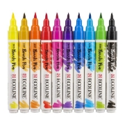Image de Ecoline Brush pen Talens, pochette de 10