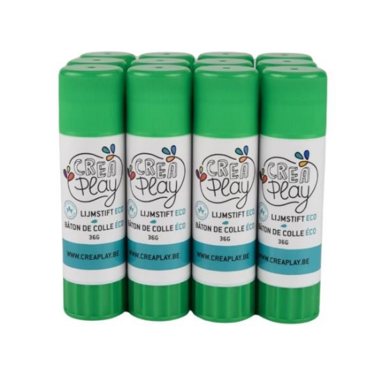 Image de Bâtons à coller 36 gr. "Green Stick", les 12