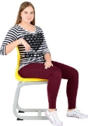 Image de Chaise suspendue "Colores" , T6,  jaune