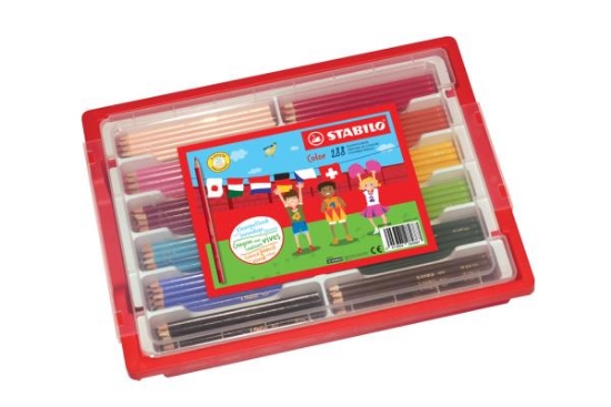 Image de Classpack de 288 crayons de couleur Color Stabilo