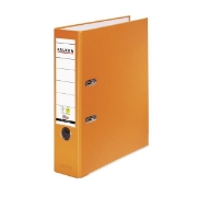 Image de Classeur plastifié à levier 8 cm orange, les 20
