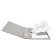 Image de Classeur plastifié à levier 8 cm turquoise