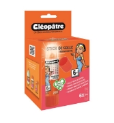 Image de Cléostick transparent adhesive 21 gr "recycléo", les 6
