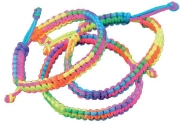 Image de Corde arc-en-ciel fluo, bobine de 50 mètres