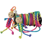 Image de Corde arc-en-ciel fluo, bobine de 25 mètres