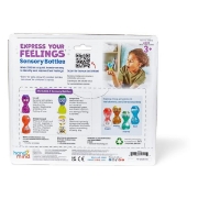 Image de Bouteilles sensorielles, lot de 4 -  Embarrassé, idiot, surpris et aimé