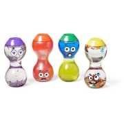 Image de Bouteilles sensorielles, lot de 4 -  Embarrassé, idiot, surpris et aimé