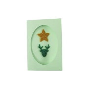 Image de Gommettes en néoprène pailletées, Noël
