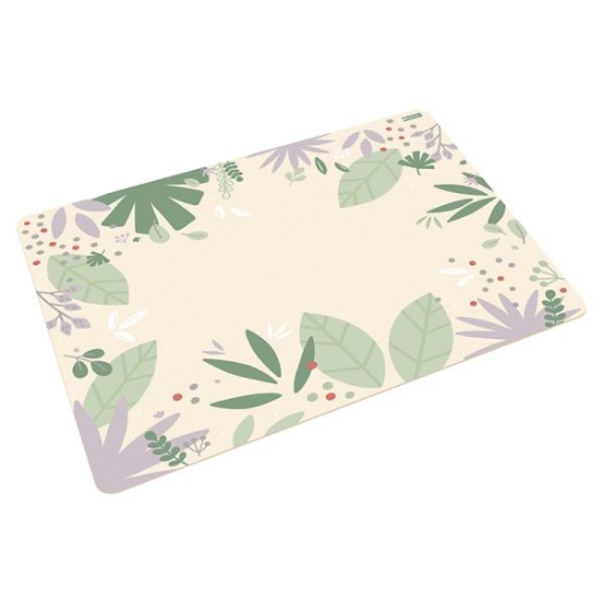 Image de Grand tapis de regroupement vinyle - Feuilles