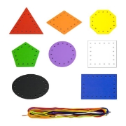 Image de Jeu de laçage et de traçage de formes