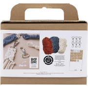 Image de Kit macramé pour 6 porte-clés