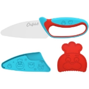 Image de Le Couteau du chef Chefclub Kids Bleu & Rouge
