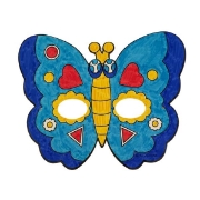 Image de Masques d'animaux à décorer, lot de 24