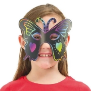 Image de Masques Carnaval à gratter, les 10