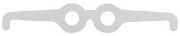 Image de Masques formes lunettes en carton, les 12