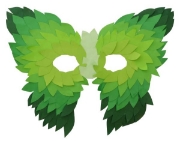 Image de Masques à décorer avec élastiques, les 18