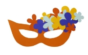 Image de Masques à décorer avec élastiques, les 18