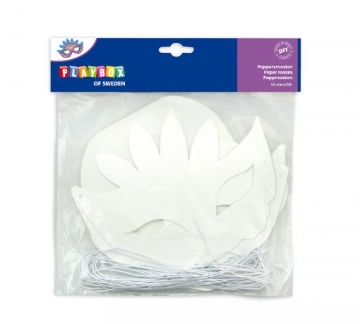 Agrandir l'image de Masques Carnaval en carton, les 16 Image de Masques Carnaval en carton, les 16