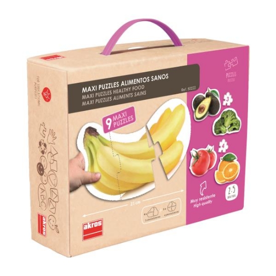 Image de Maxi puzzles aliments sains