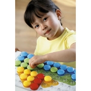 Image de Maxicoloredo - 6 enfants (grilles + pions)