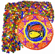 Image de Mosaïques en carton, set de 10.000 assortis
