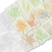 Image de Plaques à traces Feuilles