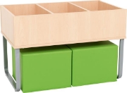 Image de Bac à livres - BLANC