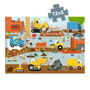 Image de Puzzle géant - le chantier - 12pcs