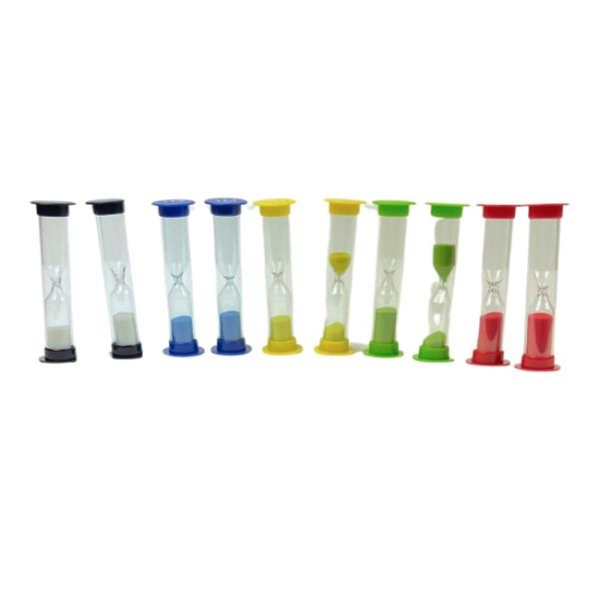 Image de Sabliers 9 cm, les 10 assortis