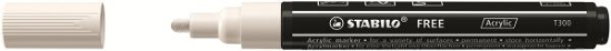 Image de Stabilo free acrylic T300, Blanc