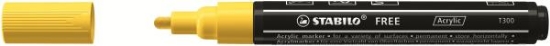 Image de Stabilo free acrylic T300, Jaune