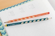 Image de Crayons noirs Stabilo Easygraph, 6 gauchers