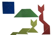 Image de Tangram magnétique pour le tableau