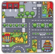 Image de Tapis de jeu  carré "la ville"