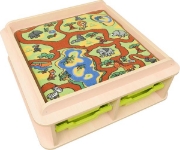 Image de Tapis de jeu carré "le zoo"