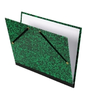 Image de Farde à dessin en carton rigide vert 52 x 72 cm