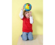 Image de Globe des continents Montessori