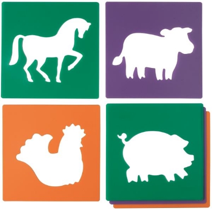 Image de la catégorie Pochoirs, plaques à traces